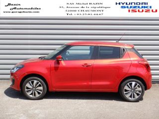 52000 : Hyundai Chaumont - Garage Michel Bazin - SUZUKI Swift - Swift - Burning Red Pearl - Transmission intégrale - Essence/Micro-Hybride