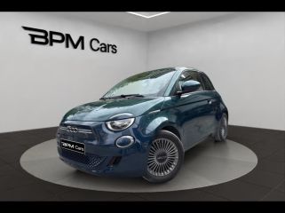 75013 : Hyundai Paris 13 - BPM Cars - FIAT 500 - 500 - Ocean Green métal - Traction - Electrique