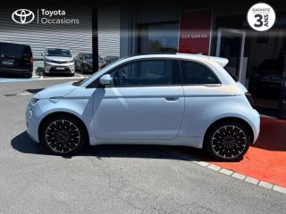 50000 : Hyundai Saint-Lô - GCA - FIAT 500 - 500 - Celestial Blue tri-couche - Traction - Electrique