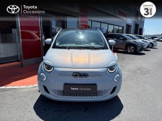 50000 : Hyundai Saint-Lô - GCA - FIAT 500 - 500 - Celestial Blue tri-couche - Traction - Electrique