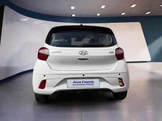 06130 : Hyundai Grasse - Garage Jean Cauvin - HYUNDAI i10 Intuitive - i10 III - Blanc - Boîte automatisée - Essence sans plomb