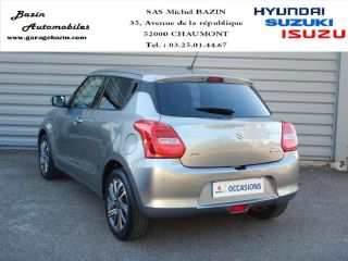 52000 : Hyundai Chaumont - Garage Michel Bazin - SUZUKI Swift - Swift - Premium Silver métallisé - Traction - Essence/Micro-Hybride