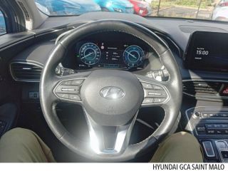 35400 : Hyundai Saint-Malo - GCA - HYUNDAI Santa Fe - Santa Fe - Typhon Silver Métal - Transmission intégrale - Hybride rechargeable : Essence/Electrique