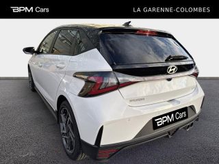 92250 : Hyundai La Garenne-Colombes - BPM Cars - HYUNDAI i20 - i20 - Atlas White/Toit+rétros Black - Traction - Essence