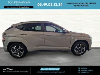 86000 : Hyundai Poitiers - Eco des Nations - HYUNDAI Kona - Kona - Cyber Gray métallisé - Traction - Hybride : Essence/Electrique