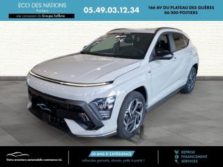 86000 : Hyundai Poitiers - Eco des Nations - HYUNDAI Kona - Kona - Cyber Gray métallisé - Traction - Hybride : Essence/Electrique