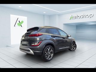 75013 : Hyundai Paris 13 - BPM Cars - HYUNDAI Kona - Kona - Dark Knight Métal - Traction - Hybride : Essence/Electrique