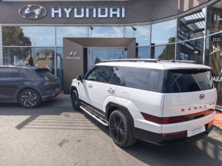 19100 : Hyundai Brive-la-Gaillarde - Garage Pouget - HYUNDAI Santa Fe - Santa Fe - Creamy White Métal - Transmission intégrale - Hybride rechargeable : Essence/Electrique