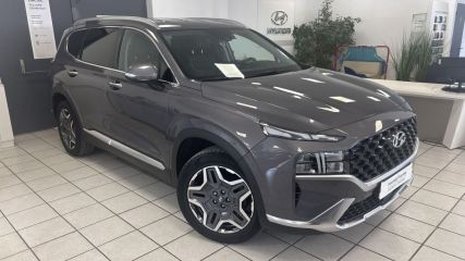 95500 : Hyundai Gonesse - ABVV - HYUNDAI SANTA FE Creative - SANTA FE IV - Gris - Boîte automatique - Essence / Courant électrique