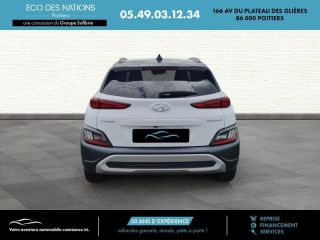 86000 : Hyundai Poitiers - Eco des Nations - HYUNDAI Kona - Kona - Blanc - Traction - Diesel/Micro-Hybride