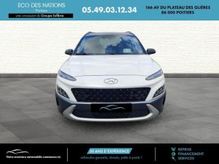 86000 : Hyundai Poitiers - Eco des Nations - HYUNDAI Kona - Kona - Atlas White - Traction - Diesel/Micro-Hybride