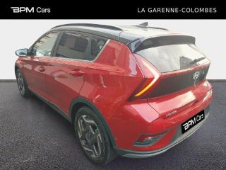 92250 : Hyundai La Garenne-Colombes - BPM Cars - HYUNDAI Bayon - Bayon - Dragon Red Métal/Toit+rétros Black - Traction - Essence
