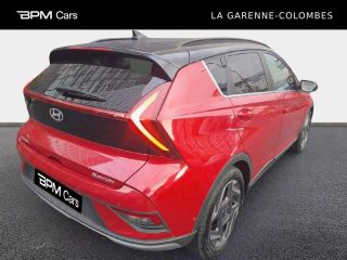 92250 : Hyundai La Garenne-Colombes - BPM Cars - HYUNDAI Bayon - Bayon - Dragon Red Métal/Toit+rétros Black - Traction - Essence