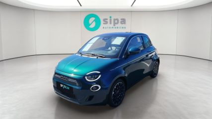 33140 : Hyundai Bordeaux Sud Villenave d'Ornon - Sipa Automobiles - FIAT 500e BERLINE La Prima - 500 III ELECTRIQUE - Vert - Automate à fonct. Continu - Courant électrique