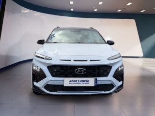 06130 : Hyundai Grasse - Garage Jean Cauvin - HYUNDAI KONA N Line Executive - KONA - Blanc - Boîte manuelle - Essence sans plomb