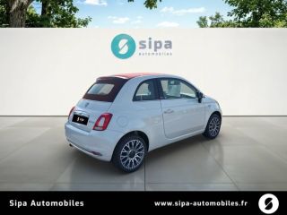 31200 : Hyundai TOULOUSE NORD - AUTO NORD - FIAT 500C SERIE 8 EURO 6D-TEMP Star - 500 II - BLANC - Boîte manuelle - Essence sans plomb