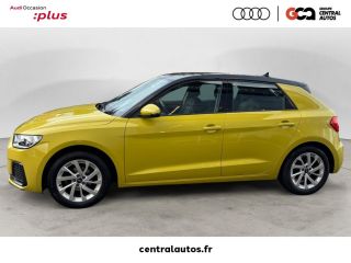 69300 : Hyundai Lyon Nord - Groupe Central Autos - AUDI A1 SPORTBACK Design - A1 II - Jaune - Automate sequentiel - Essence sans plomb