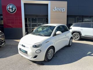 04100 : Hyundai Manosque - Pedinielli - FIAT 500e BERLINE MY22 SERIE 1 STEP 2 Action Plus - 500 III ELECTRIQUE - Blanc - Automate à fonct. Continu - Courant électrique