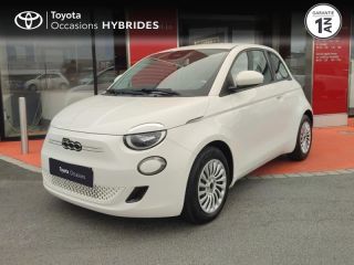 50000 : Hyundai Saint-Lô - GCA - FIAT 500 - 500 - Blanche - Traction - Electrique