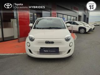 50000 : Hyundai Saint-Lô - GCA - FIAT 500 - 500 - Blanche - Traction - Electrique