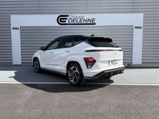 30100 : Hyundai Alès - Auto Hall - HYUNDAI KONA N Line Executive - KONA II - Blanc - Automate sequentiel - Essence / Courant électrique
