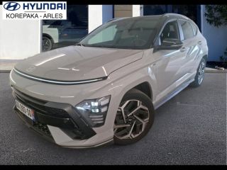 13200 : HYUNDAI Arles - Lexa Automobile - HYUNDAI KONA N Line Executive - KONA II - Gris - Automate sequentiel - Essence / Courant électrique
