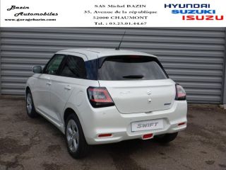52000 : Hyundai Chaumont - Garage Michel Bazin - SUZUKI Swift - Swift - Pure White Pearl Metal - Traction - Essence/Micro-Hybride