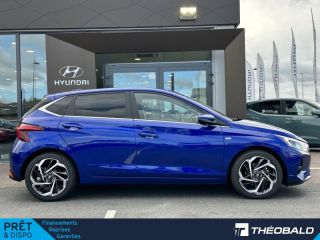 57200 : Hyundai Sarreguemines - Theobald Automobiles - HYUNDAI i20 - i20 - Intense Blue Métal - Traction - Essence/Micro-Hybride