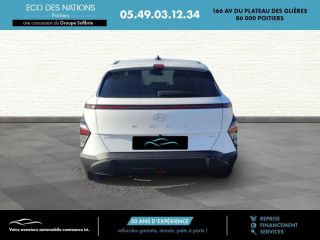 86000 : Hyundai Poitiers - Eco des Nations - HYUNDAI Kona - Kona - Atlas White - Traction - Hybride : Essence/Electrique