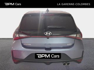 92250 : Hyundai La Garenne-Colombes - BPM Cars - HYUNDAI i20 - i20 - Meta Blue Métal/Toit+rétros Black - Traction - Essence