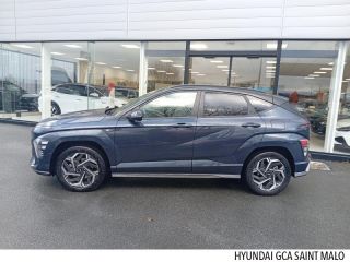 35400 : Hyundai Saint-Malo - GCA - HYUNDAI Kona - Kona - Denim Blue prl mtl/Toit/rétros Black - Traction - Hybride : Essence/Electrique