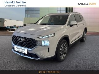 59187 : Hyundai Douai - Groupe Lempereur - HYUNDAI Santa Fe - Santa Fe - Glacier White Métal - Transmission intégrale - Hybride rechargeable : Essence/Electrique