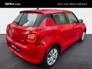 92130 : Hyundai ISSY-LES-MOULINEAUX - BPM Cars - SUZUKI Swift - Swift - Rouge - Traction - Essence/Micro-Hybride