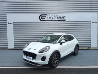 30100 : Hyundai Alès - Auto Hall - FORD PUMA Titanium - PUMA II - Blanc - Boîte manuelle - Essence sans plomb