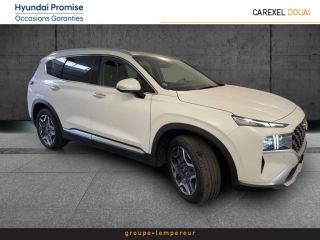 59187 : Hyundai Douai - Groupe Lempereur - HYUNDAI Santa Fe - Santa Fe - Glacier White Métal - Transmission intégrale - Hybride rechargeable : Essence/Electrique