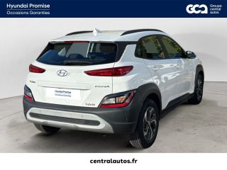69190 : Hyundai Lyon Sud - Groupe Central Autos - HYUNDAI KONA HYBRID Business - KONA - Blanc - Automate sequentiel - Essence / Courant électrique