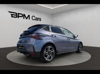 45200 : Hyundai Montargis - BPM Cars - HYUNDAI i20 - i20 - Meta Blue Métal/Toit+rétros Black - Traction - Essence