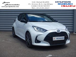 52000 : Hyundai Chaumont - Garage Michel Bazin - TOYOTA Yaris - Yaris - Blanc - Traction - Hybride : Essence/Electrique