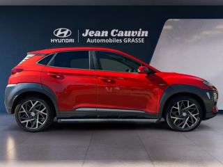 06130 : Hyundai Grasse - Garage Jean Cauvin - HYUNDAI KONA HYBRID Edition #1 - KONA - Orange - Automate sequentiel - Essence / Courant électrique