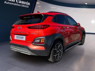 06130 : Hyundai Grasse - Garage Jean Cauvin - HYUNDAI KONA HYBRID Edition #1 - KONA - Orange - Automate sequentiel - Essence / Courant électrique
