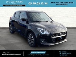 86000 : Hyundai Poitiers - Eco des Nations - SUZUKI Swift - Swift - Noire - Traction - Essence/Micro-Hybride
