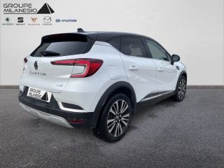13290 : Hyundai Aix en Provence - Cap Milanesio - RENAULT CAPTUR Initiale Paris - CAPTUR (11/2019-04/2024) - Blanc - Boîte hybride multimode - Essence / Courant électrique