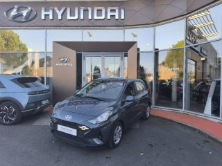 19100 : Hyundai Brive-la-Gaillarde - Garage Pouget - HYUNDAI i10 - i10 - Aurora Grey Métal - Traction - Essence