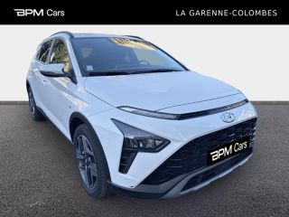 92250 : Hyundai La Garenne-Colombes - BPM Cars - HYUNDAI Bayon - Bayon - Atlas White Métal - Traction - Essence