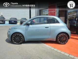 50000 : Hyundai Saint-Lô - GCA - FIAT 500C - 500C - Glacier Blue - Traction - Electrique
