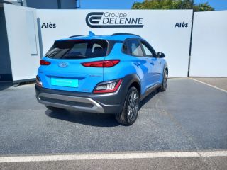 30100 : Hyundai Alès - Auto Hall - HYUNDAI KONA HYBRID Intuitive - KONA - Bleu - Automate sequentiel - Essence / Courant électrique
