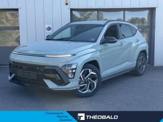 57685 : Hyundai Metz - Theobald Automobiles - HYUNDAI Kona - Kona - Vert - Traction - Hybride : Essence/Electrique