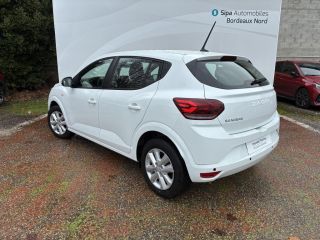 33110 : Hyundai Bordeaux Nord Le Bouscat - Sipa Automobiles - DACIA SANDERO Expression - SANDERO III - Blanc - Automate à fonct. Continu - Essence sans plomb