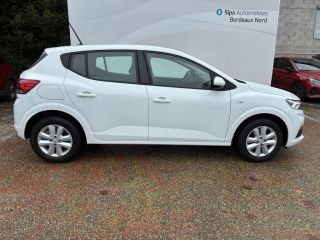 33110 : Hyundai Bordeaux Nord Le Bouscat - Sipa Automobiles - DACIA SANDERO Expression - SANDERO III - Blanc - Automate à fonct. Continu - Essence sans plomb