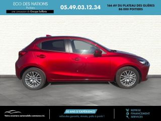 86000 : Hyundai Poitiers - Eco des Nations - MAZDA Mazda 2 - Mazda 2 - Soul Red Crystal Métallisé - Traction - Essence/Micro-Hybride